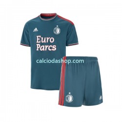 Maglia Feyenoord Rotterdam Gara Away Completo Bambino 2-13 Anni 2022-2023 MC