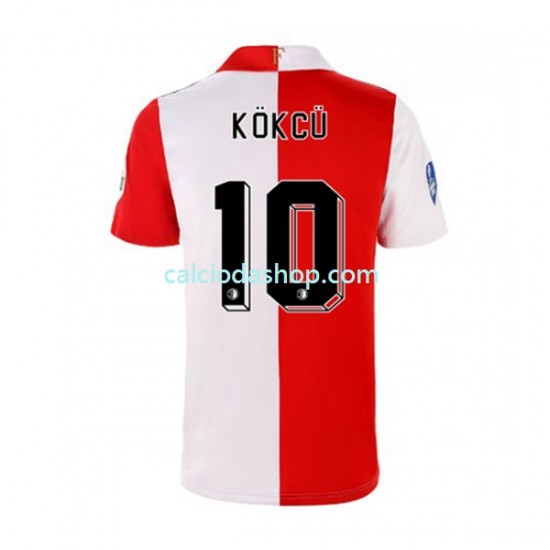 Maglia Feyenoord Rotterdam Orkun Kokcu 10 Gara Home Uomo 2022-2023 MC