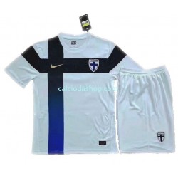 Maglia Finlandia Euro 2020 Gara Home Completo Bambino 2-13 Anni MC