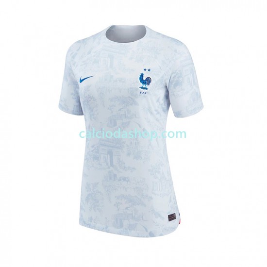 Maglia Francia Gara Away Donna Mondiali 2022 MC