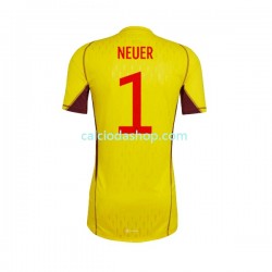 Maglia Portiere Germania Manuel Neuer 1 Gara Away Uomo Mondiali 2022 MC