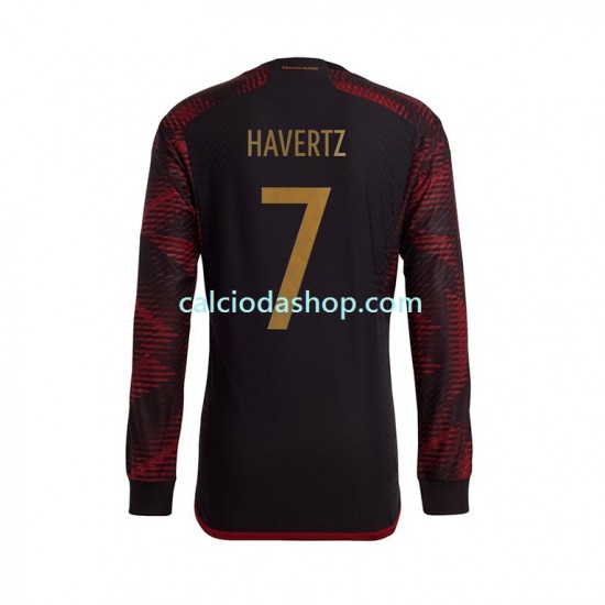 Maglia Germania Havertz 7 Gara Away Uomo Mondiali 2022 ML