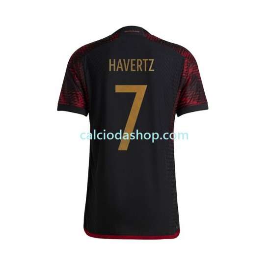 Maglia Germania Havertz 7 Gara Away Uomo Mondiali 2022 MC