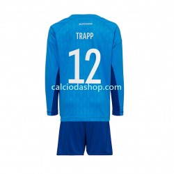 Maglia Portiere Germania TRAPP 12 Gara Home Completo Bambino 2-13 Anni Mondiali 2022 ML