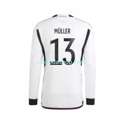 Maglia Germania Thomas Muller 13 Gara Home Uomo Mondiali 2022 ML