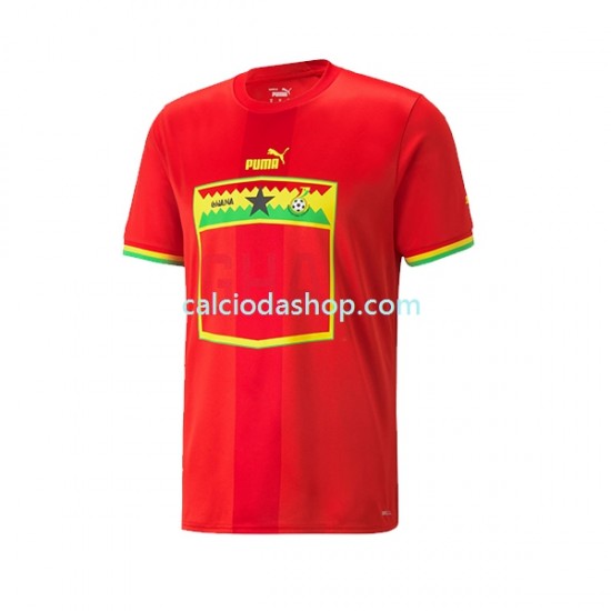 Maglia Ghana Gara Away Uomo Mondiali 2022 MC