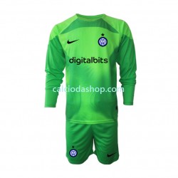 Maglia Portiere Inter Milan Gara Terza Completo Bambino 2-13 Anni 2022-2023 ML