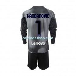 Maglia Portiere Inter Milan Samir Handanovic 1 Gara Home Completo Bambino 2-13 Anni 2022-2023 ML