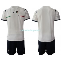 Maglia Italia Gara Away Completo Bambino 2-13 Anni 2021-2022 MC