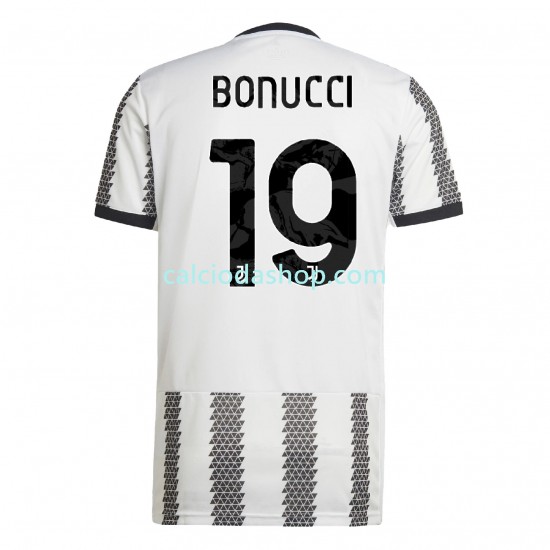 Maglia Juventus Bonucci 19 Gara Home Uomo 2022-2023 MC