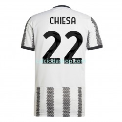 Maglia Juventus Chiesa 22 Gara Home Uomo 2022-2023 MC