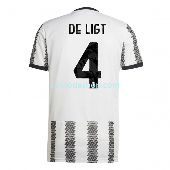 Maglia Juventus De Ligt 4 Gara Home Uomo 2022-2023 MC