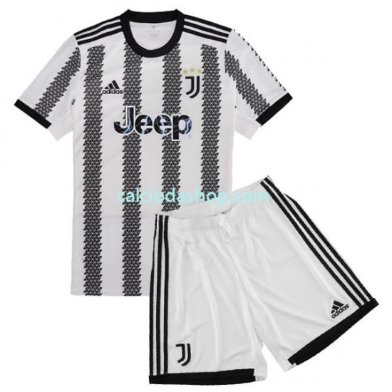 Maglia Juventus Gara Home Completo Bambino 2-13 Anni 2022-2023 MC