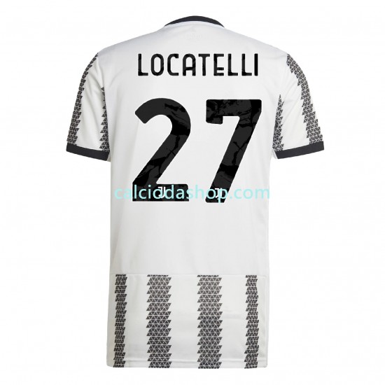 Maglia Juventus Locatelli 27 Gara Home Uomo 2022-2023 MC