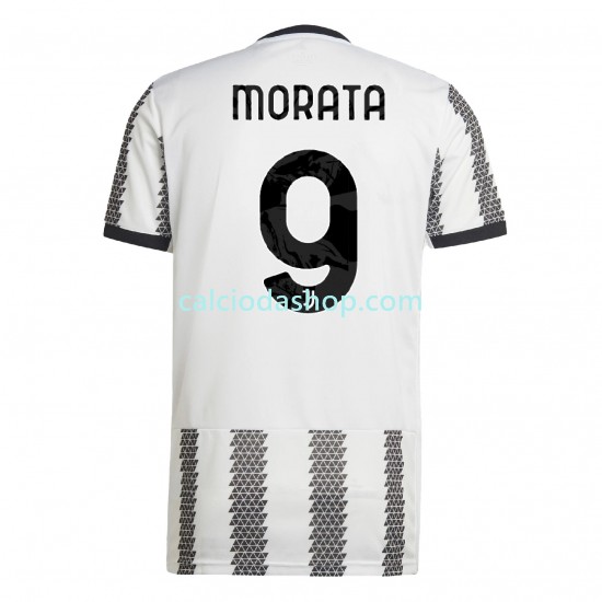 Maglia Juventus Morata 9 Gara Home Uomo 2022-2023 MC