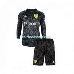 Maglia Portiere Leeds United Gara Home Completo Bambino 2-13 Anni 2022-2023 ML