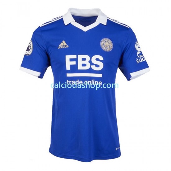 Maglia Leicester City Gara Home Uomo 2022-2023 MC