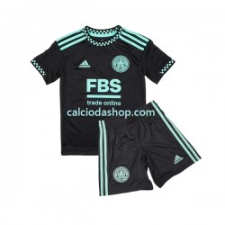 Maglia Leicester City Gara Away Completo Bambino 2-13 Anni 2022-2023 MC