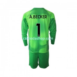 Maglia Portiere Liverpool A.Becker 1 Gara Terza Completo Bambino 2-13 Anni 2022-2023 ML