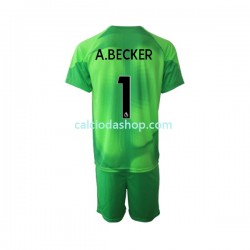 Maglia Portiere Liverpool A.Becker 1 Gara Terza Completo Bambino 2-13 Anni 2022-2023 MC