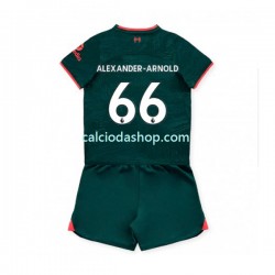 Maglia Liverpool Alexander-Arnold 66 Gara Terza Completo Bambino 2-13 Anni 2022-2023 MC