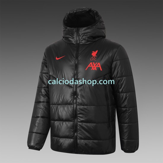 Liverpool M002 Uomo Giacca con Cappuccio Fleece