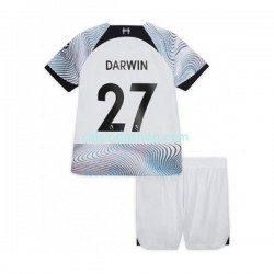 Maglia Liverpool Darwin Nunez 27 Gara Away Completo Bambino 2-13 Anni 2022-2023 MC