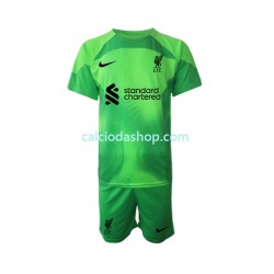 Maglia Portiere Liverpool Gara Terza Completo Bambino 2-13 Anni 2022-2023 MC