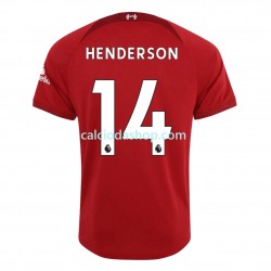 Maglia Liverpool Henderson 14 Gara Home Uomo 2022-2023 MC