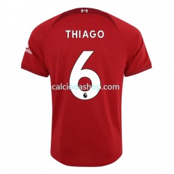 Maglia Liverpool Thiago 6 Gara Home Uomo 2022-2023 MC