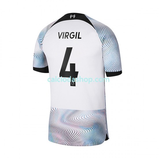 Maglia Liverpool Virgil 4 Gara Away Uomo 2022-2023 MC