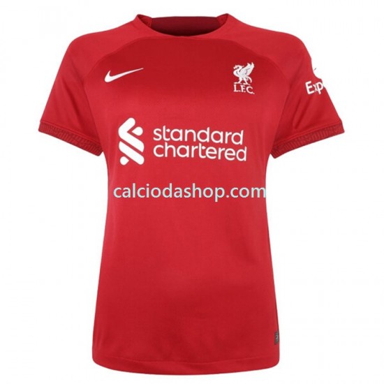 Maglia Liverpool Gara Home Donna 2022-2023 MC