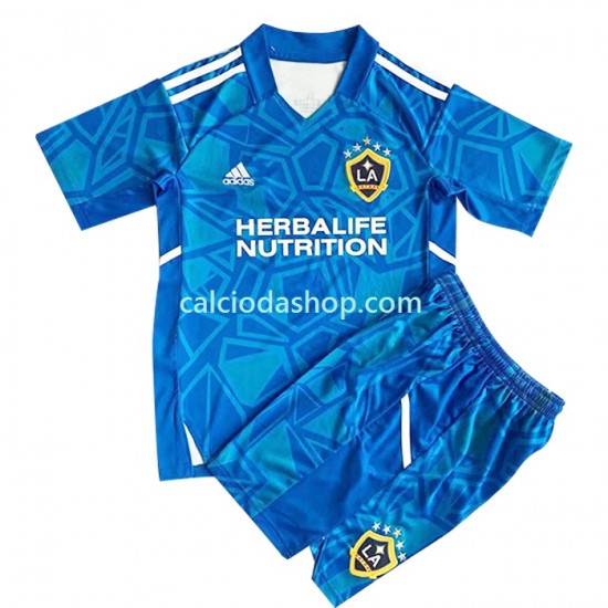 Maglia Portiere Los Angeles Galaxy Gara Away Completo Bambino 2-13 Anni 2022-2023 MC