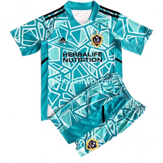 Maglia Portiere Los Angeles Galaxy Gara Home Completo Bambino 2-13 Anni 2022-2023 MC