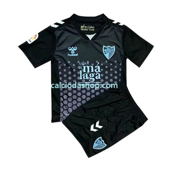 Maglia Málaga CF Gara Terza Completo Bambino 2-13 Anni 2022-2023 MC