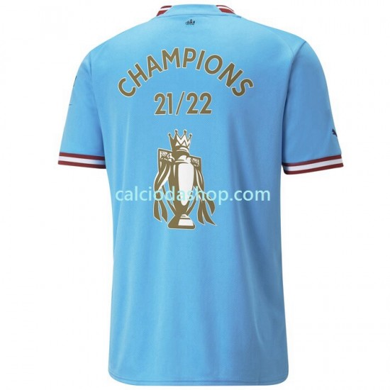 Maglia Manchester City Champions Gara Home Uomo 2022-2023 MC