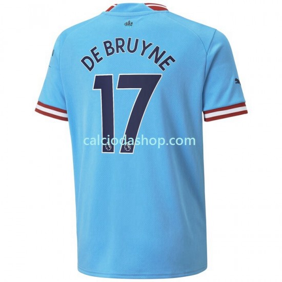 Maglia Manchester City De Bruyne 17 Gara Home Uomo 2022-2023 MC