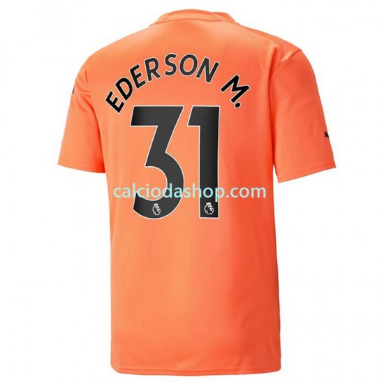 Maglia Portiere Manchester City Ederson M. 31 Gara Terza Uomo 2022-2023 MC