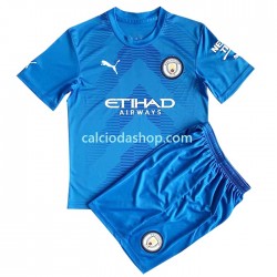 Maglia Portiere Manchester City Gara Away Completo Bambino 2-13 Anni 2022-2023 MC