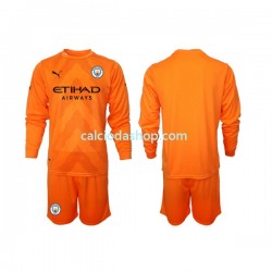 Maglia Portiere Manchester City Gara Terza Completo Bambino 2-13 Anni 2022-2023 ML