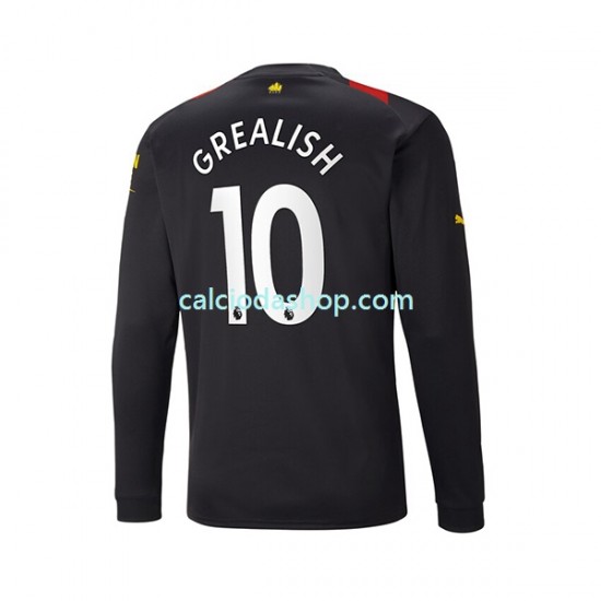 Maglia Manchester City Grealish 10 Long Gara Away 2022-2023 MC