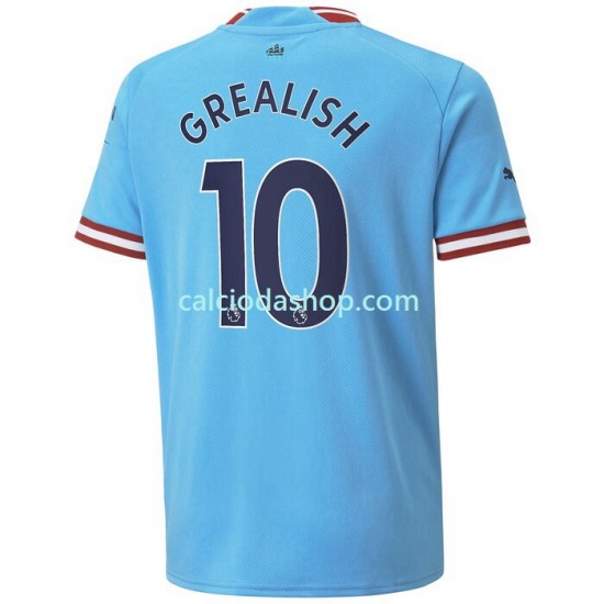 Maglia Manchester City Grealish 10 Gara Home Uomo 2022-2023 MC