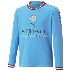 Maglia Manchester City Gara Home Uomo 2022-2023 ML