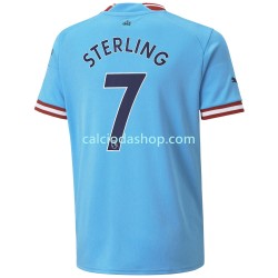 Maglia Manchester City Sterling 7 Gara Home Uomo 2022-2023 MC