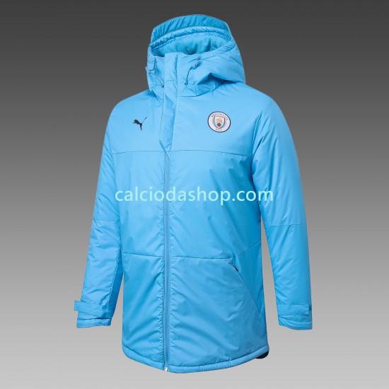 Manchester City Uomo Giacche da Allenamento All-Weather Blu SKU001