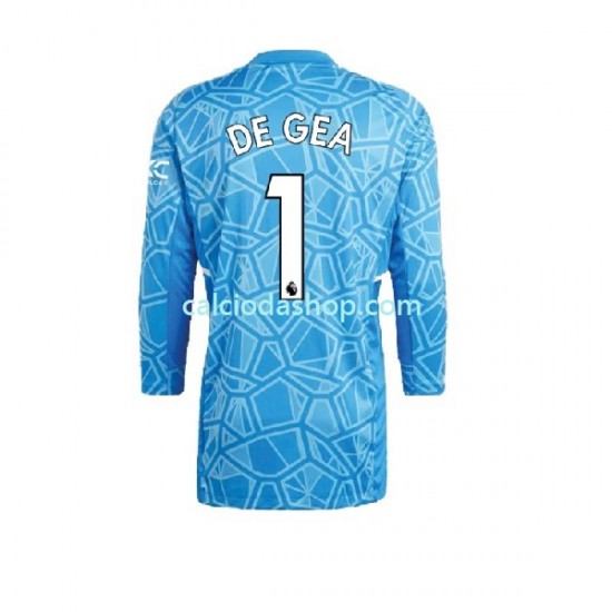 Maglia Portiere Manchester United DE GEA 1 Gara Home Uomo 2022-2023 ML