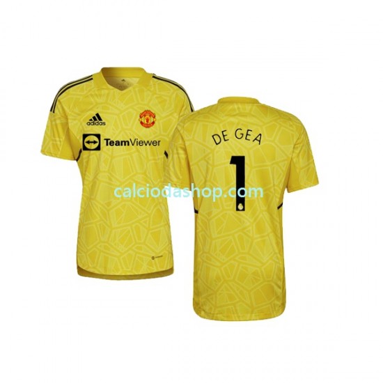 Maglia Portiere Manchester United DE GEA 1 Gara Away Uomo 2022-2023 MC