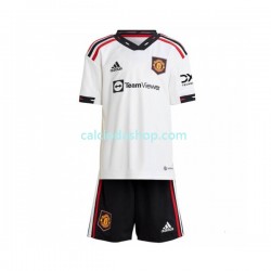 Maglia Manchester United Gara Away Completo Bambino 2-13 Anni 2022-2023 MC