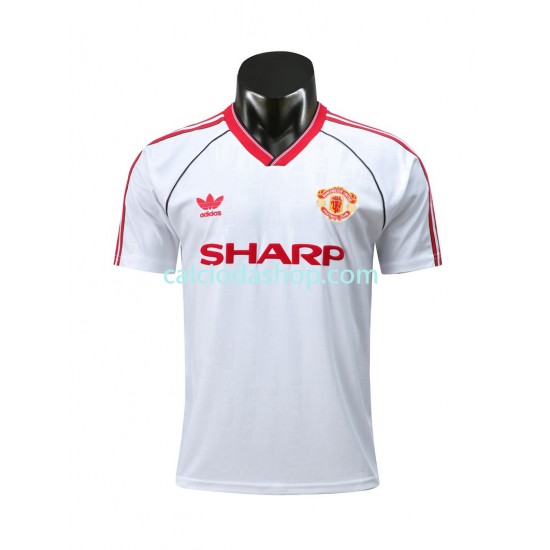 Maglia Manchester United 1988 Retro Gara Away Uomo MC