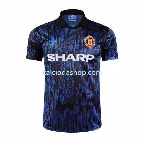 Maglia Manchester United 1993 Retro Gara Away Uomo MC